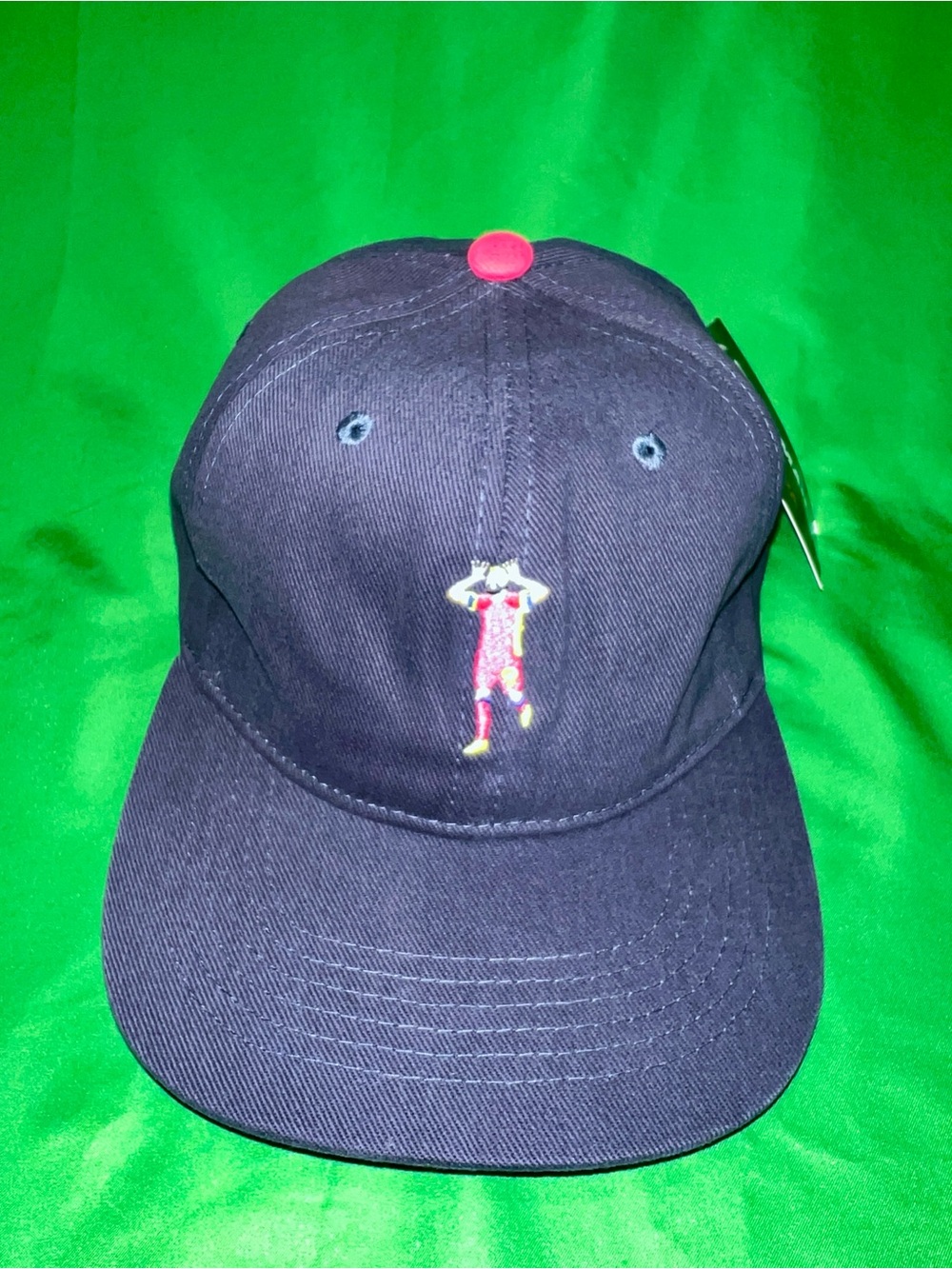 MLS KLAUSS Black Baseball Cap w/ bright under brim ⚽️🏆🔥NWT!🧢Rare!